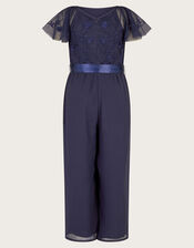 Amelia Embroidered Jumpsuit, Blue (NAVY), large