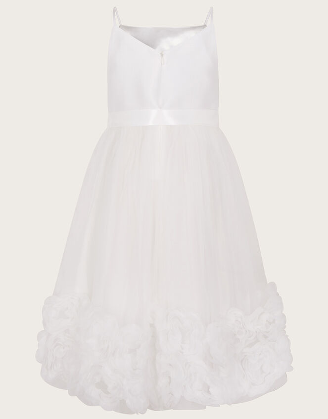 Odette Blossom 3D Dress, Ivory (IVORY), large