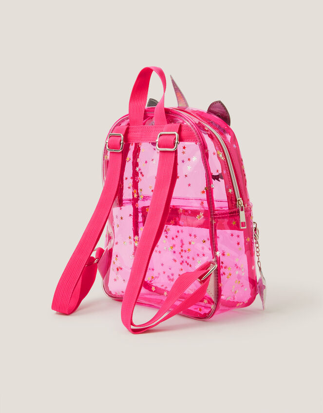 Clear Unicorn Backpack, , large