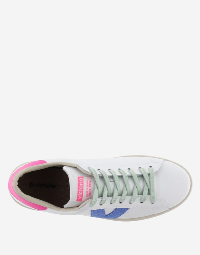 Victoria Berlin Neon Trainers, Blue (BLUE), large