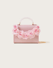 Tabitha Flower Handle Bag, , large