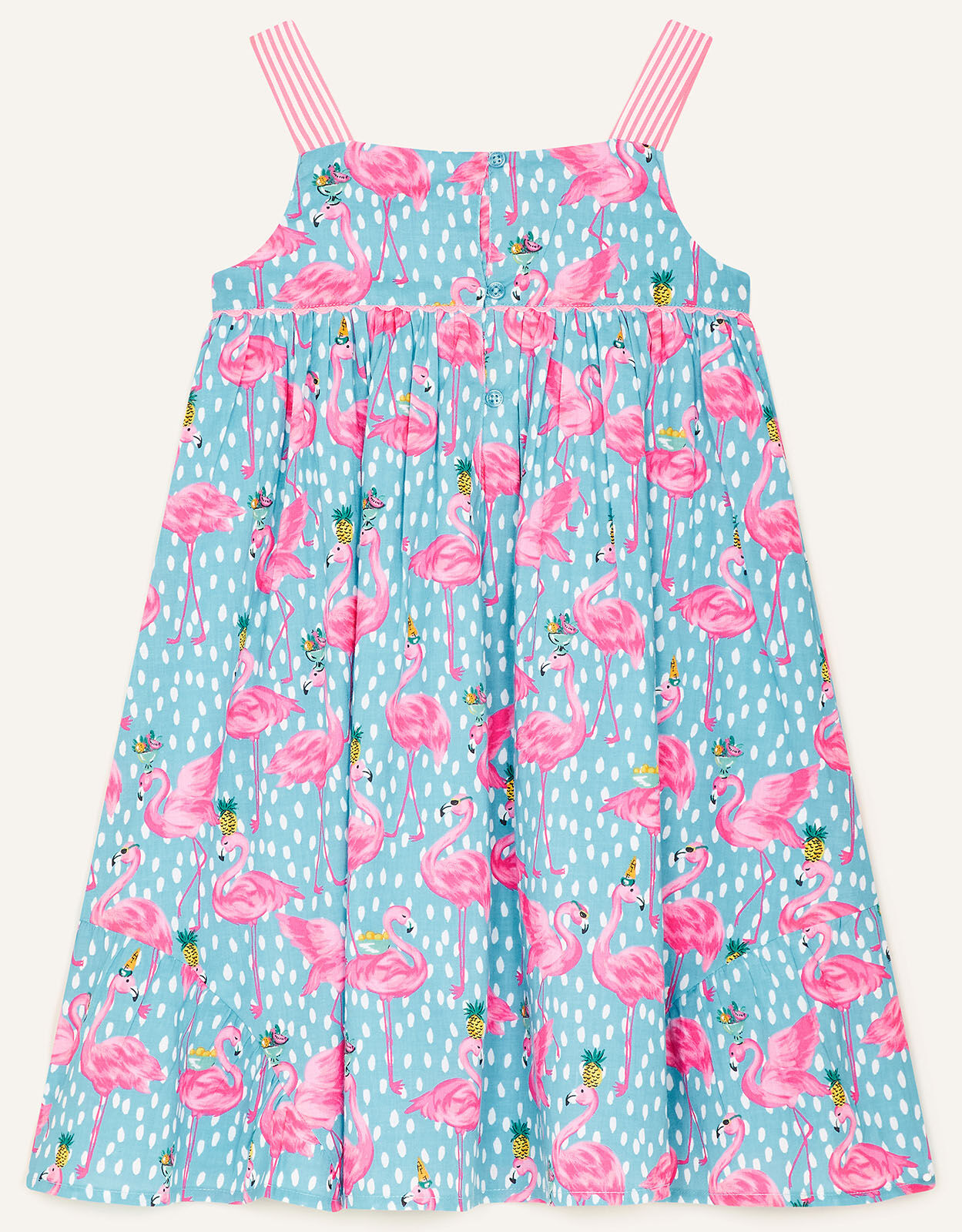 Monsoon flamingo dress top