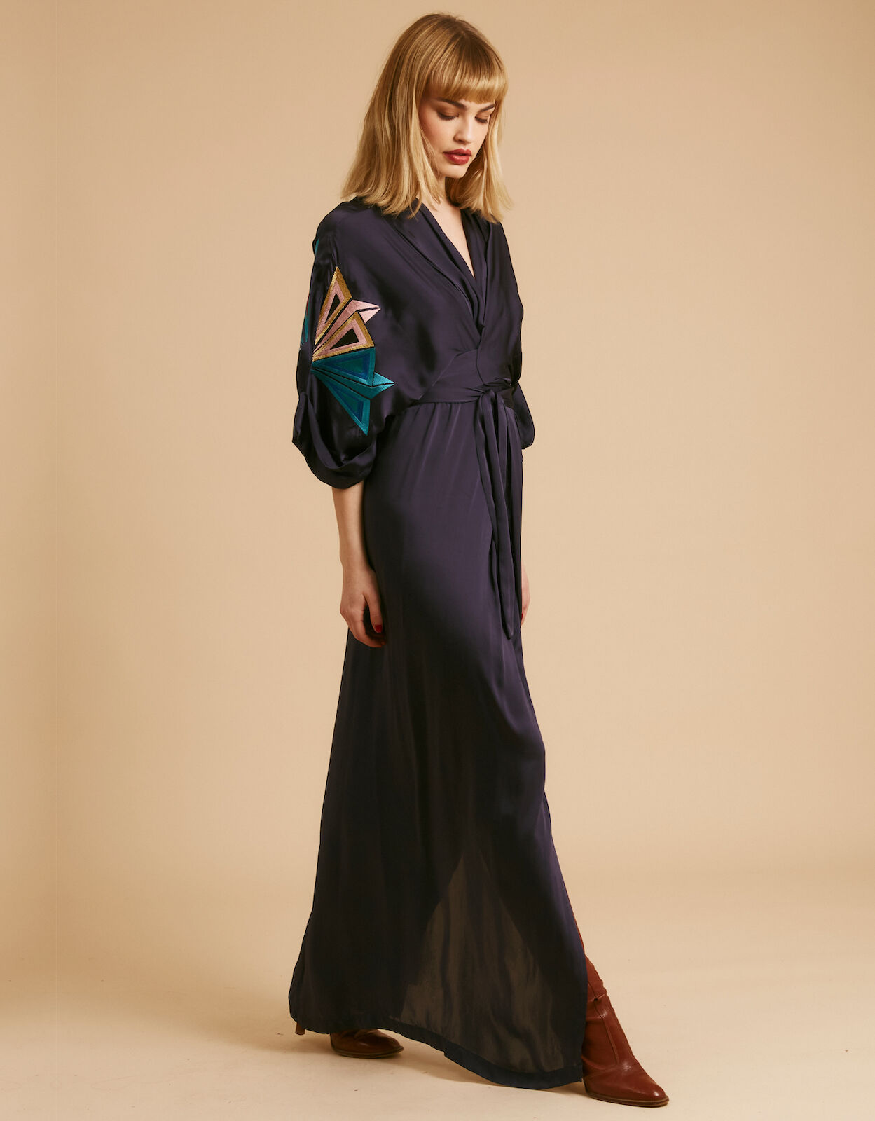 Tallulah and Hope Gloria Maxi Dress Blue