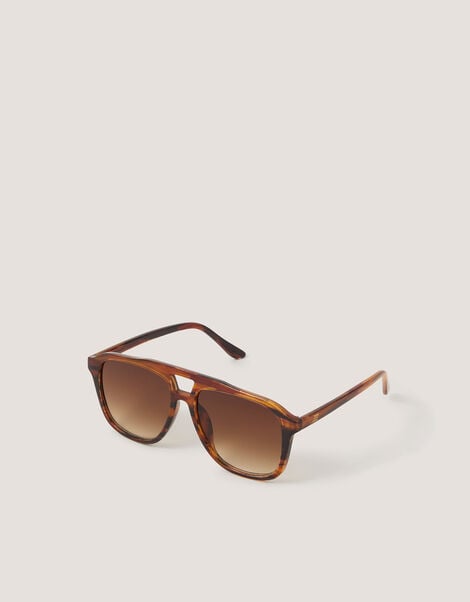 Tort Aviator Sunglasses, , large