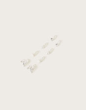 Bridesmaid Clip-On Earrings 4 Pack, , large