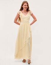 Indi Tie-Back Prom Dress, Yellow (LEMON), large
