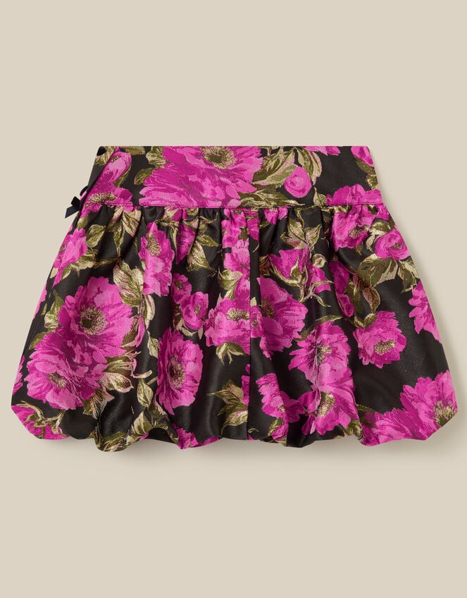 Monsoon x Queens of Archive Lulu Floral Jacquard Bubble Hem Skirt​, Multi (MULTI), large