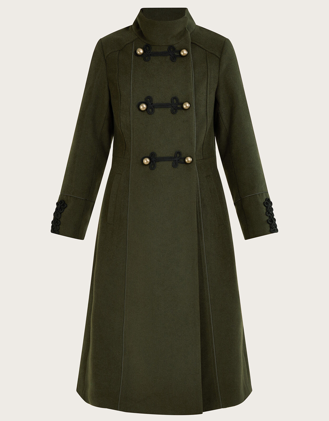 Mya Military Coat Green