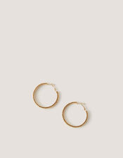Beaded Hoop Earrings, , large