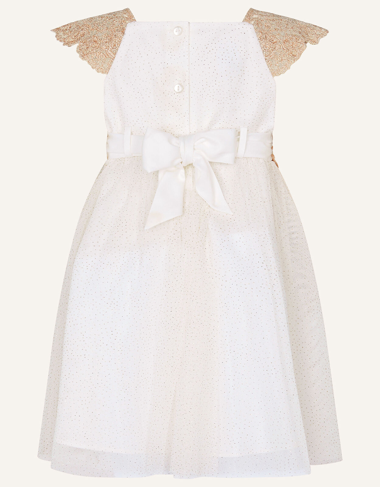 Baby Estella Dress Gold Baby Girl Dresses Monsoon Global