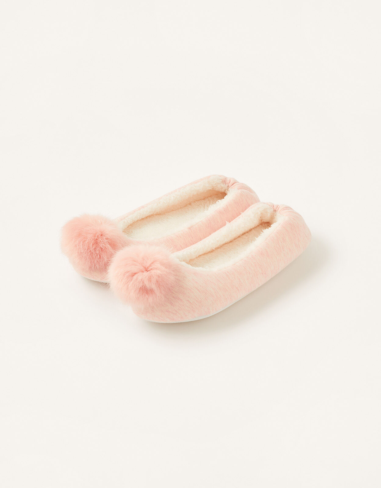 Fluffy hot sale ballerina slippers