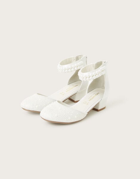 Pearl Two-Part Heels Ivory, Ivory (IVORY), large
