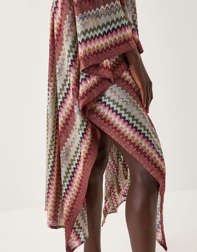 Ava Zig Zag Beach Cover Up, Multi (MULTI), large