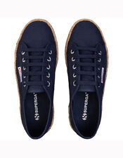 Superga 2790 Cotrope Espadrille Flatforms, Blue (NAVY), large