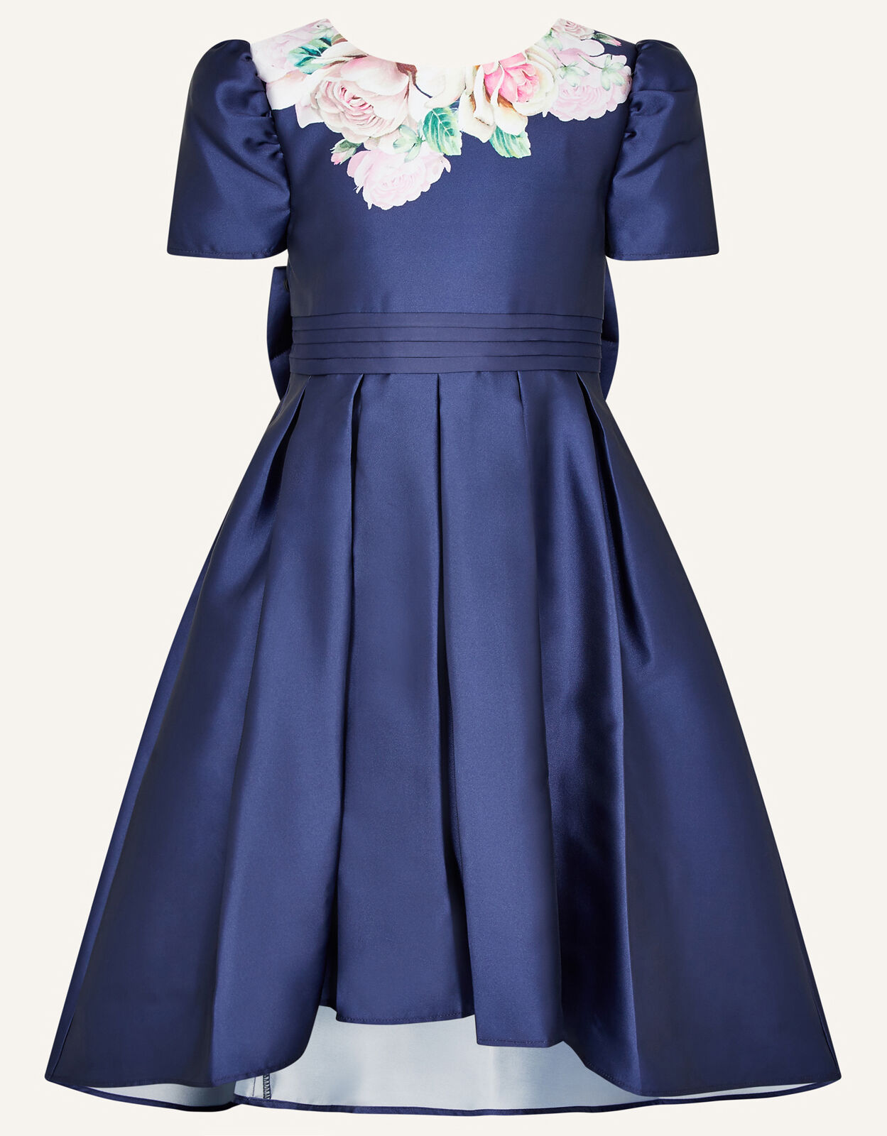 Monsoon navy girls dress hot sale