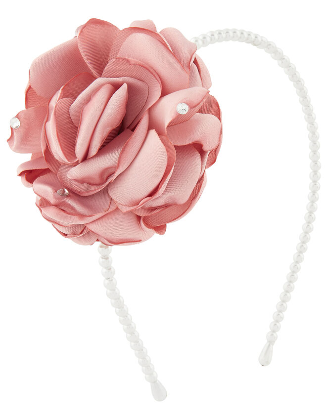 Poppy Oversized Flower Headband, , large