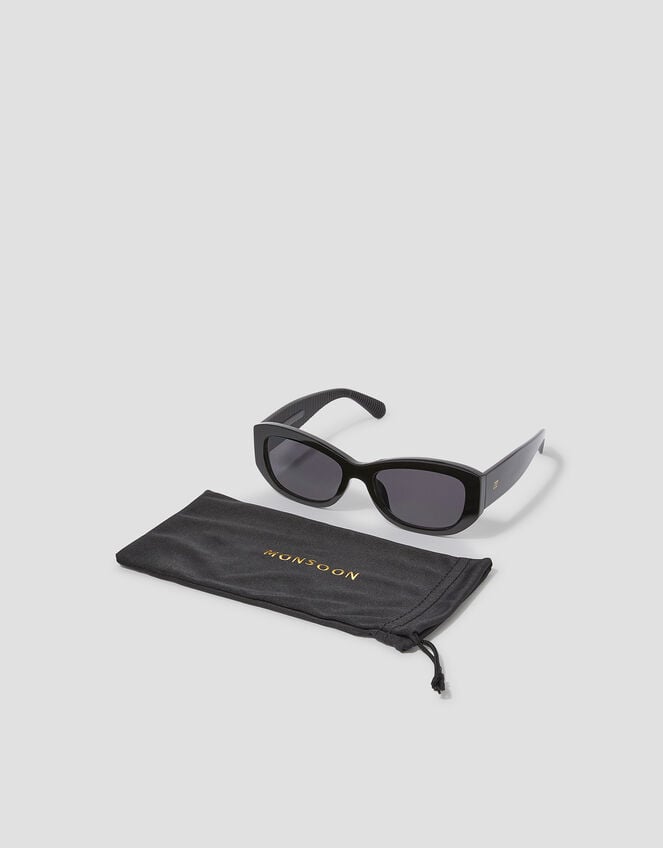 Retro Rectangle Sunglasses, , large