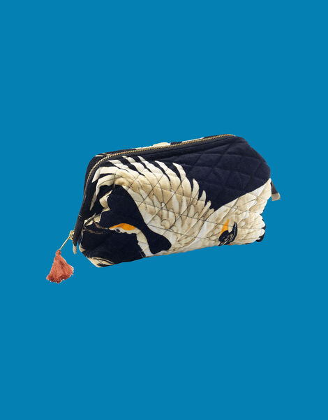 One Hundred Stars Stork Velvet Pouch, , large