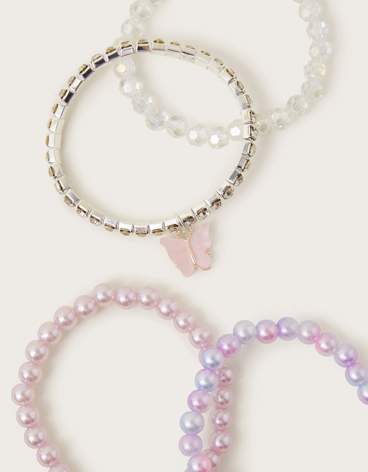 4 Pack Beaded Bracelets Girls Jewellery Monsoon Global