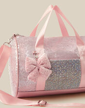 Bow Embellished Dance Bag, , large