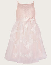 Annette Butterfly Dress, Pink (PALE PINK), large
