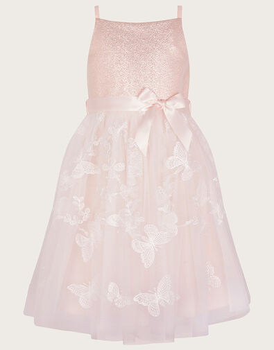 Annette Butterfly Dress Pink, Pink (PALE PINK), large