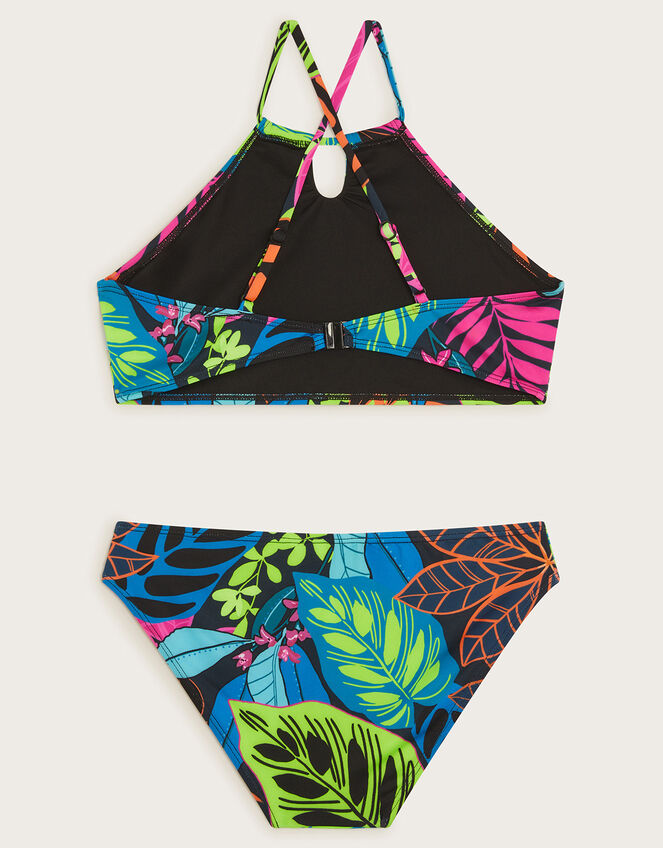 Palm Print Bikini Set, Multi (MULTI), large