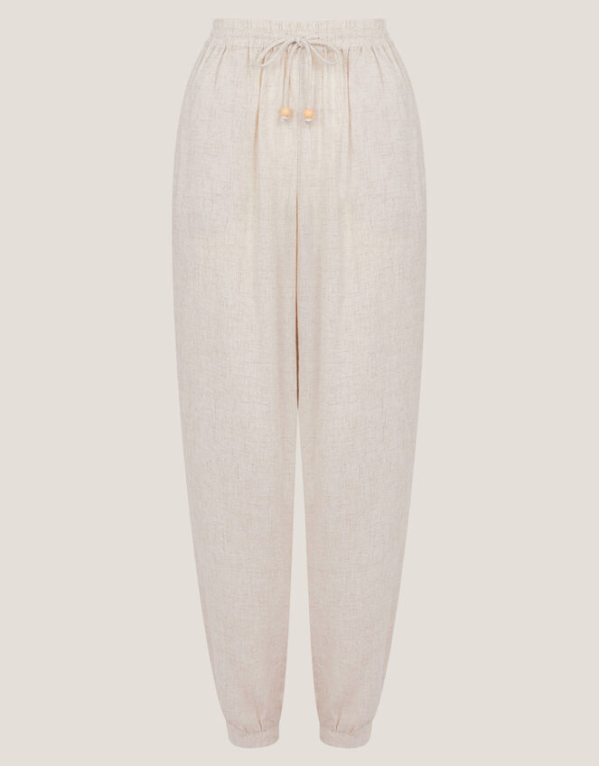 Judy Tapered Trousers, Natural (NATURAL), large