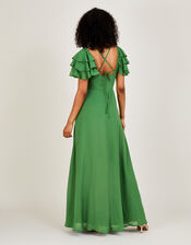 Gracie Maxi Dress, Green (GREEN), large