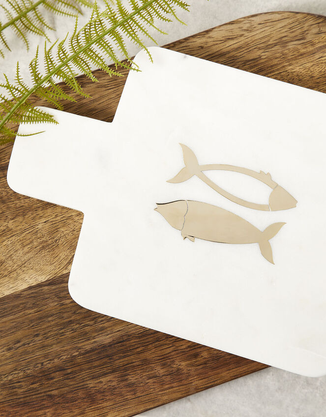 Small Fish Design Cheese Board, , large