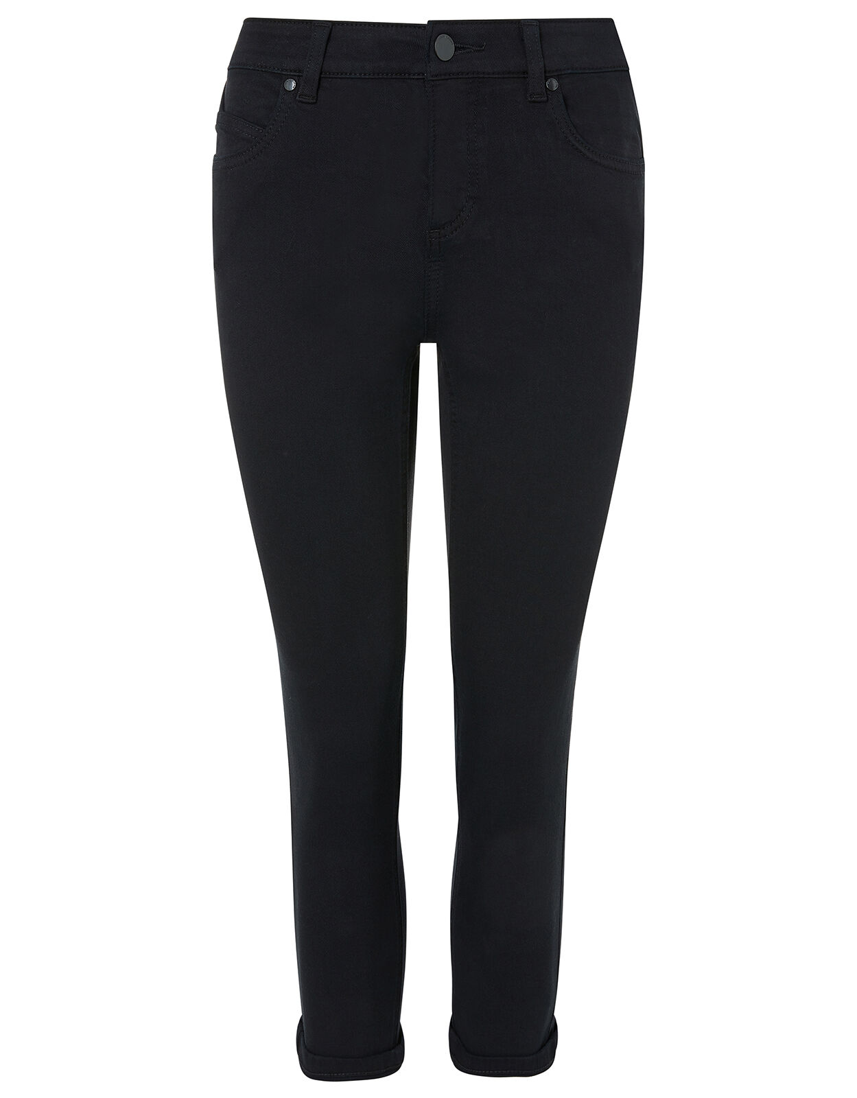 capri black jeans