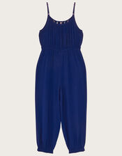 Tassel Jumpsuit, Blue (BLUE), large