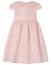 Baby Collared Dress, Pink (PALE PINK), large