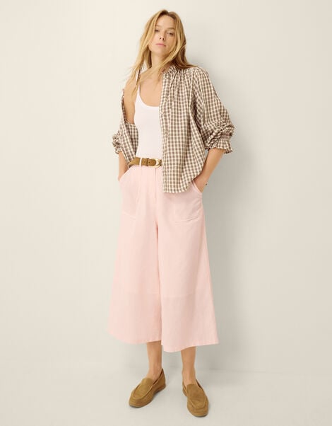 Drew High Waist Culottes, Pink (PALE PINK), large