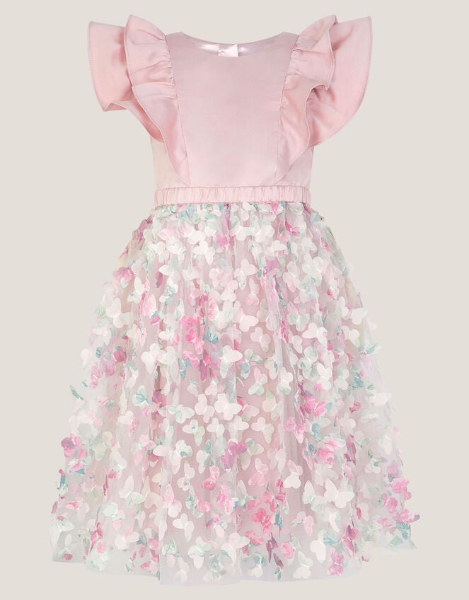 Aisha 2-in-1 Appliqu&eacute; Ruffle Party Dress, Multi (MULTI), large