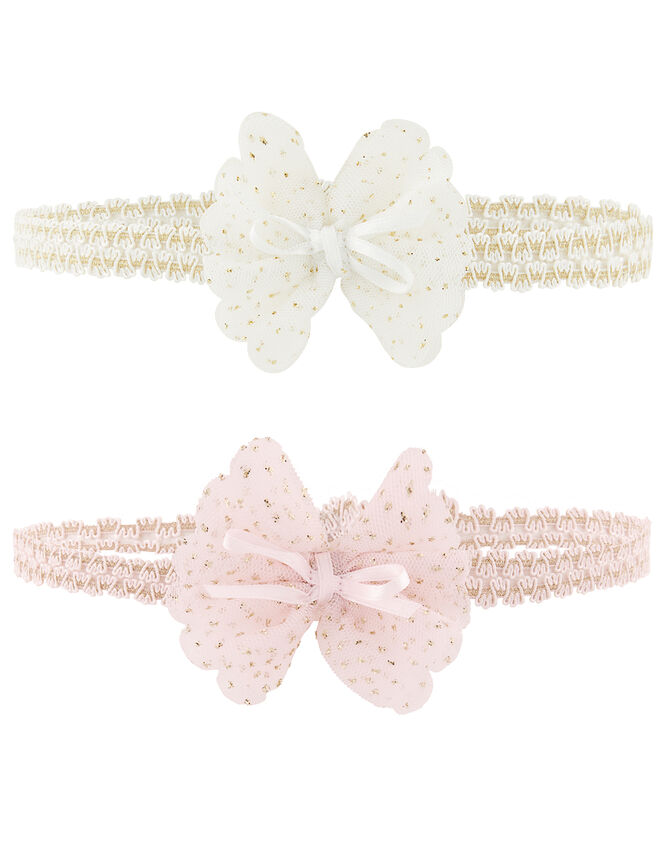 Baby Glitter Bow Bandos, , large