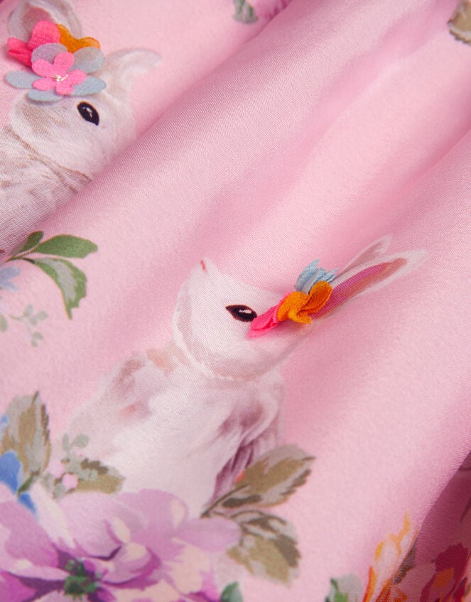 Floral Bunny Skirt, Pink (PINK), large