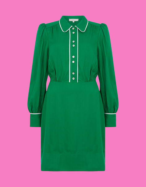 Mirla Beane Eleanor Dress Green, Green (GREEN), large