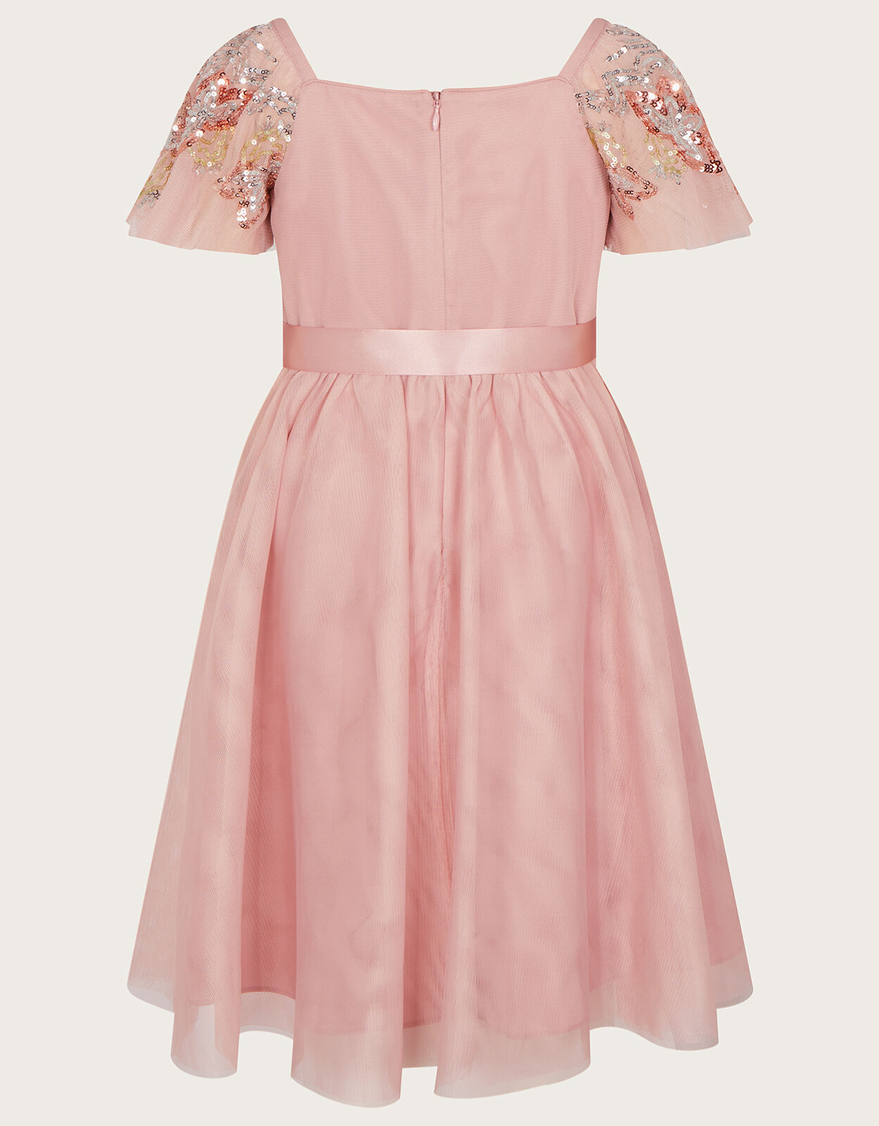 Dusky pink deals sequin dress