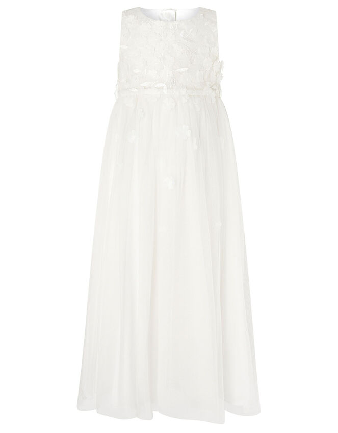Petunia 3D Petal Maxi Dress , Ivory (IVORY), large
