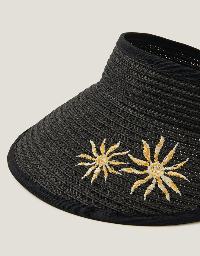 Tashie Embroidered Sun Visor, , large