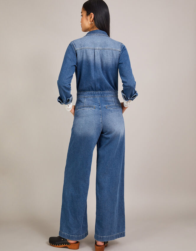 Etta Wide-Leg Jumpsuit, Blue (DENIM BLUE), large