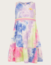 Tie Dye Print Dress, Multi (MULTI), large