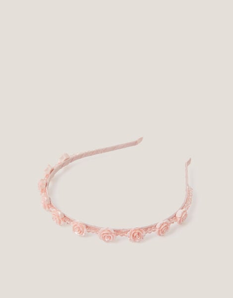 Rose Beaded Headband, , large