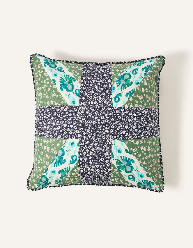Square Cushion, Green (GREEN), large