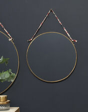 Nkuku Kiko Small Round Mirror , , large
