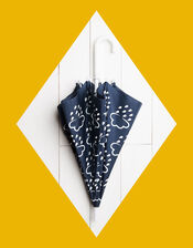 Grass and Air Colour-Revealing Umbrella, Blue (NAVY), large