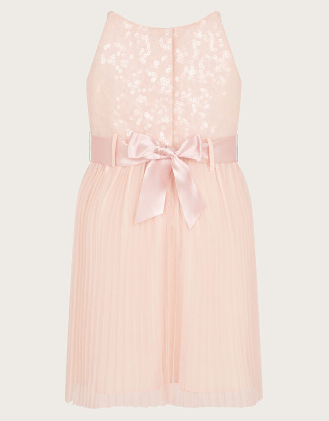 Baby Keita Sequin Pleated Dress, Pink (PINK), large