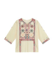 Maison Hotel Nimirta Embroidered Blouse, Multi (MULTI), large
