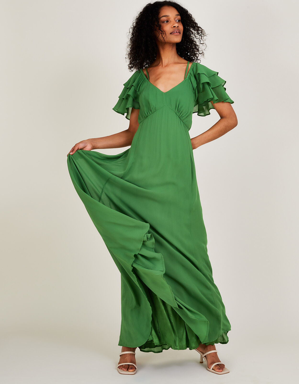Monsoon 2025 green dress